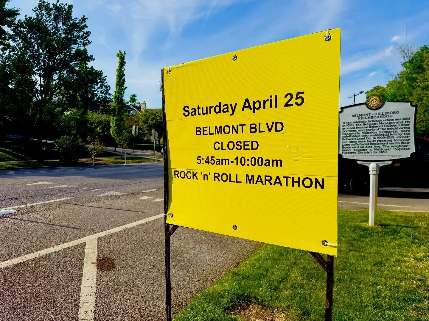 🏃🏻&zwj;♀️St. Jude Rock n&rsquo; Roll Marathon 🏃🏻&zwj;♀️

One week from today! 

Join your neighbors and friends to cheer for the runners as they course through the neighborhood There will be lots of runners, visitors, parties, music, and road clo