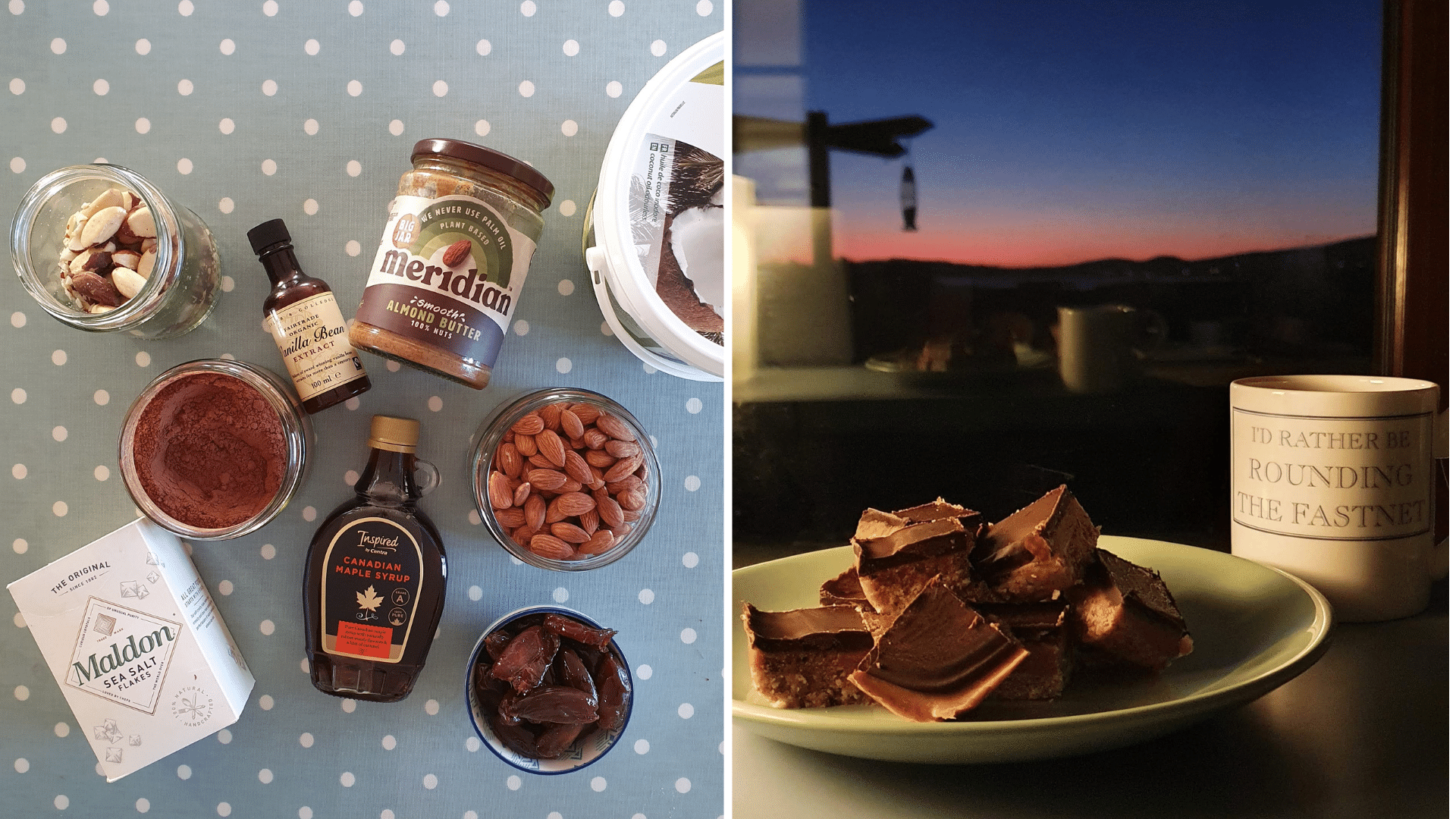 Chocolate Caramel Squares (vegan and gluten-free)