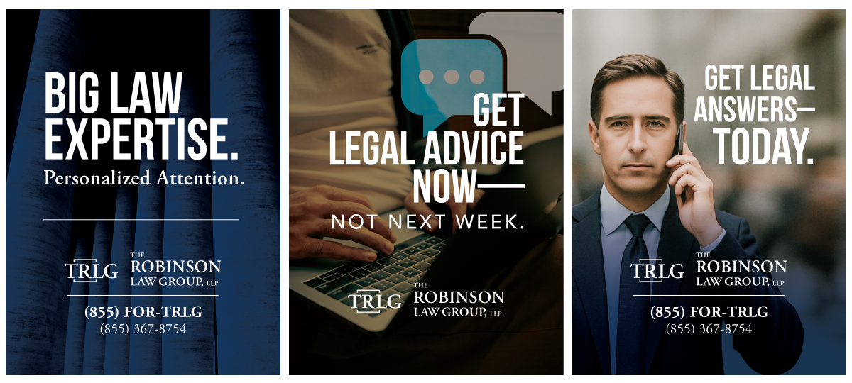 The Robinson Law Group Social Media Designs