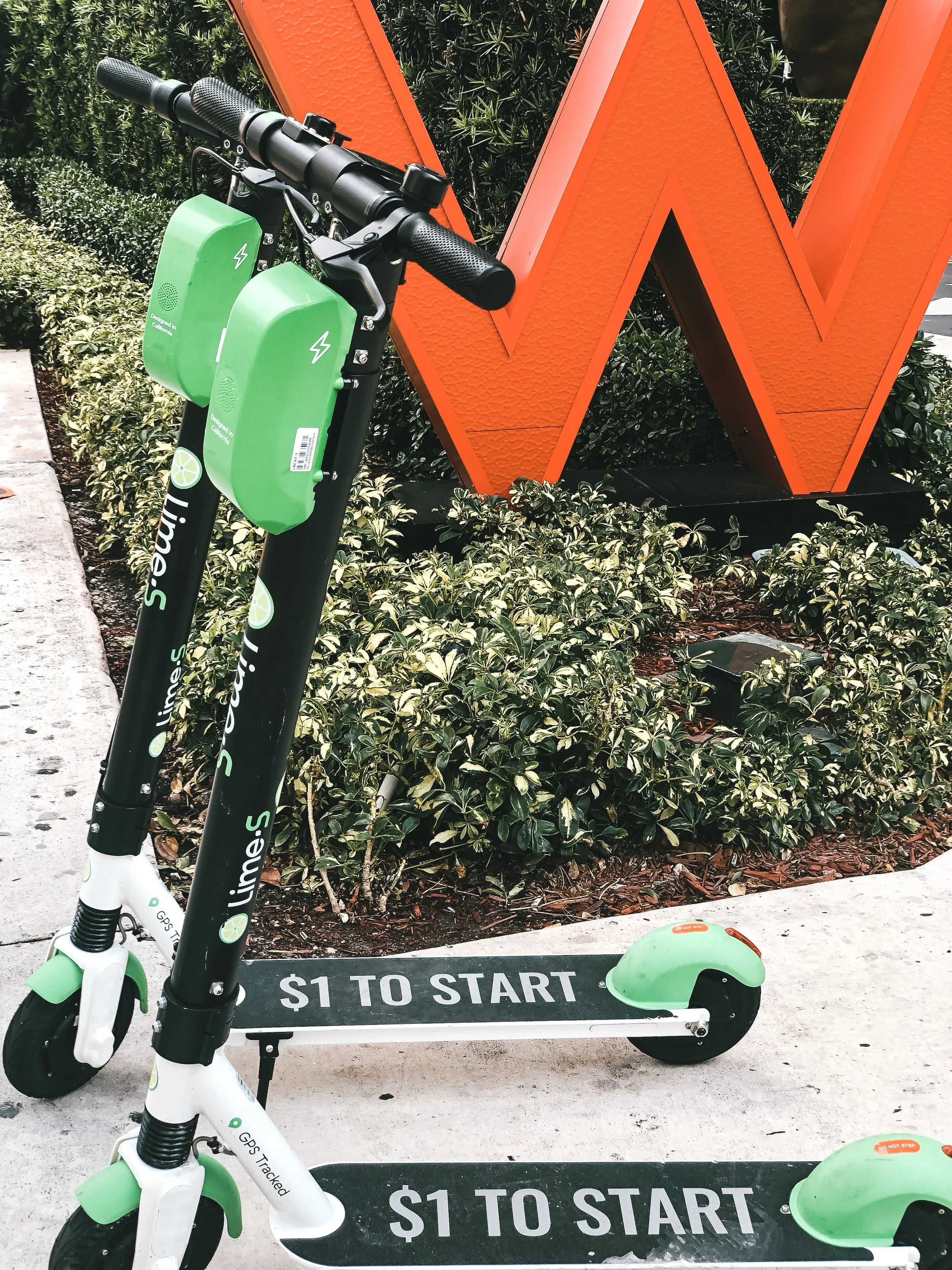 Scooters in Brickell