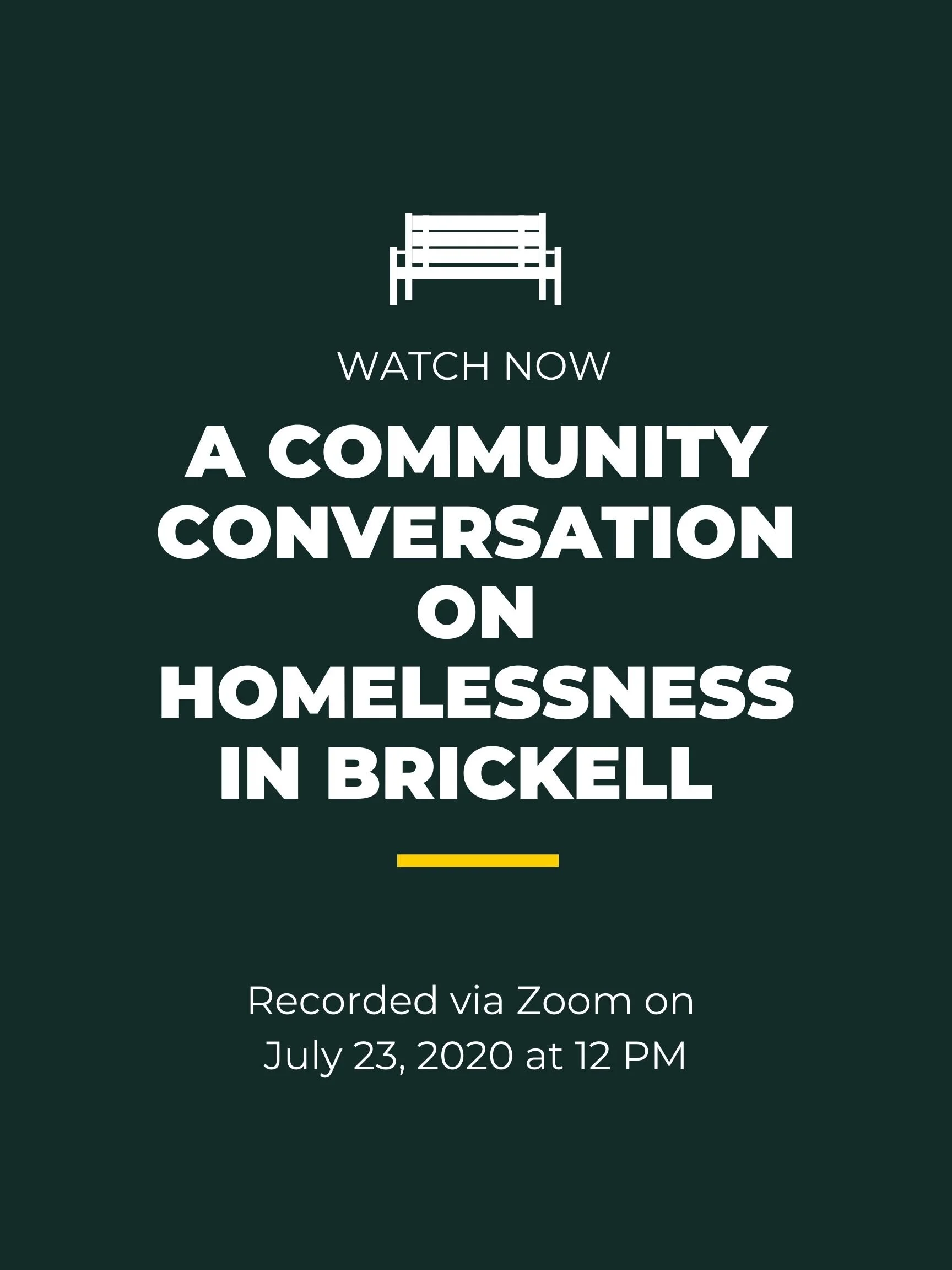 Homelessness in Brickell 