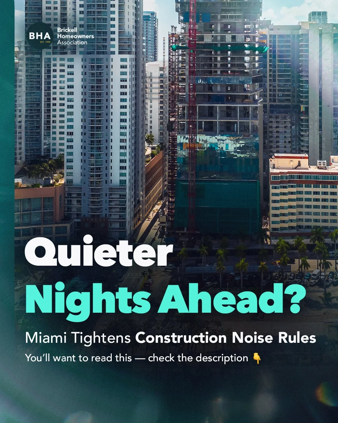Quieter Nights Ahead? Miami Tightens Construction Noise Rules