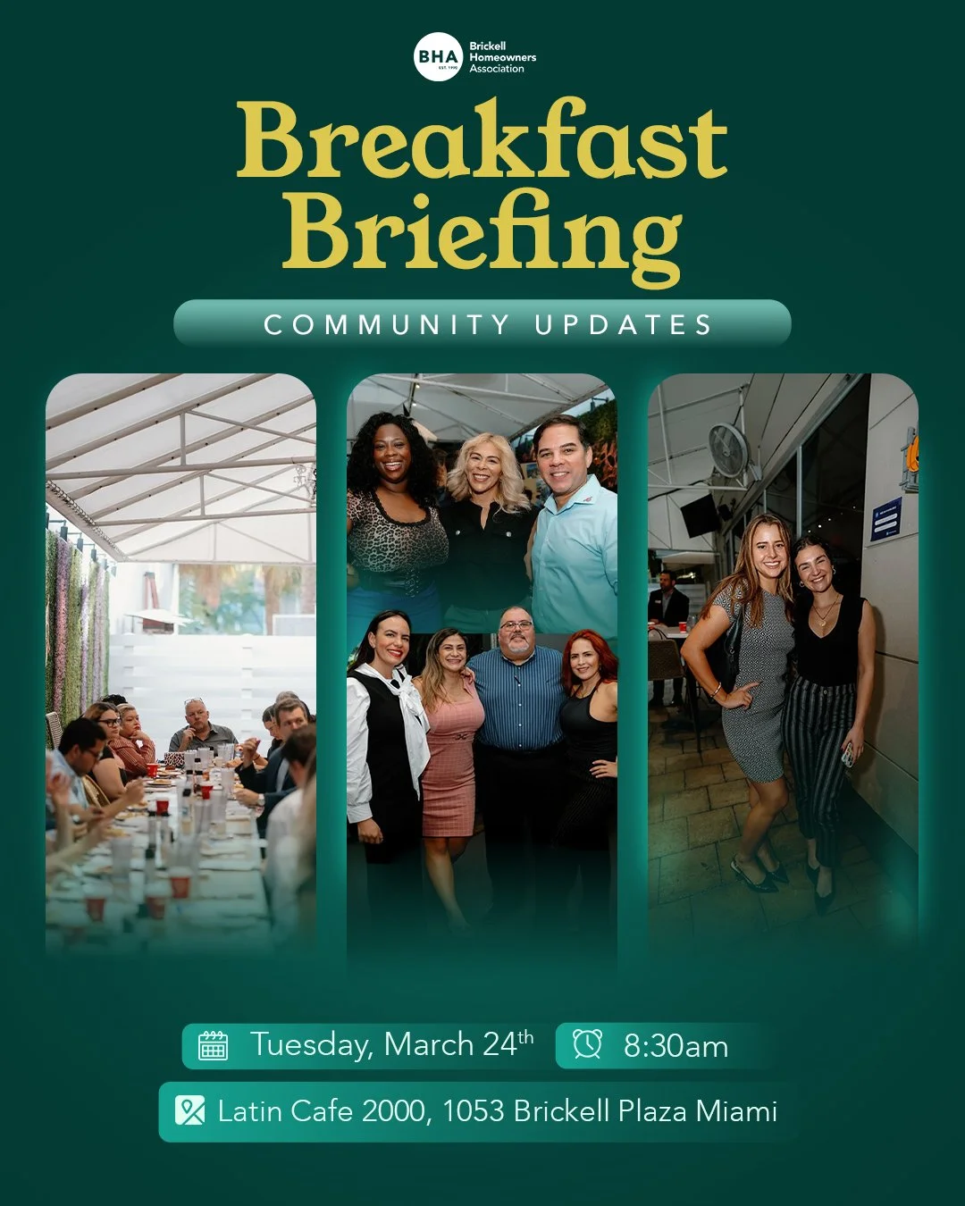 Breakfast Briefing : Community Updates