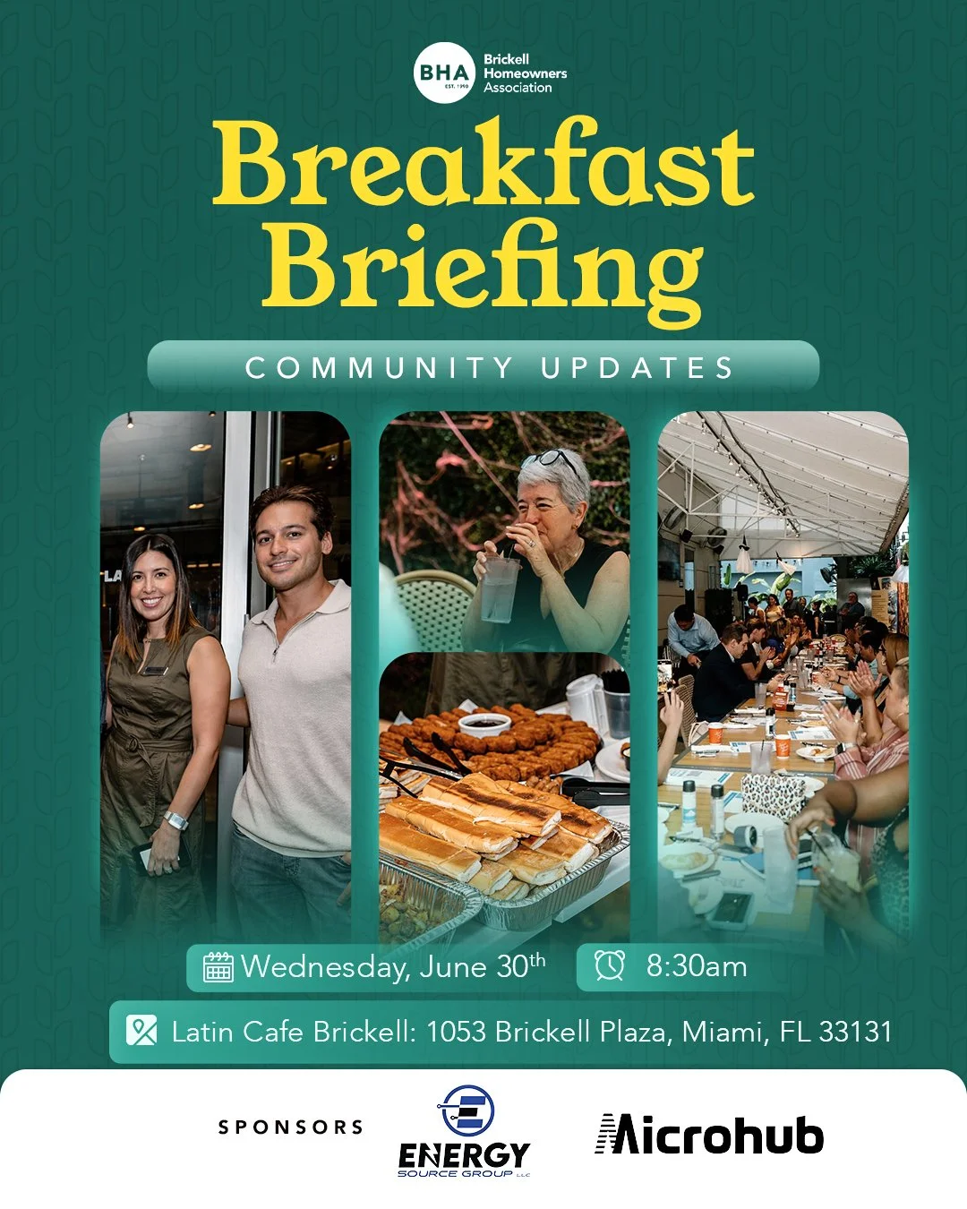 BHA Summer Breakfast Briefing Presented by Energy Source Corp 