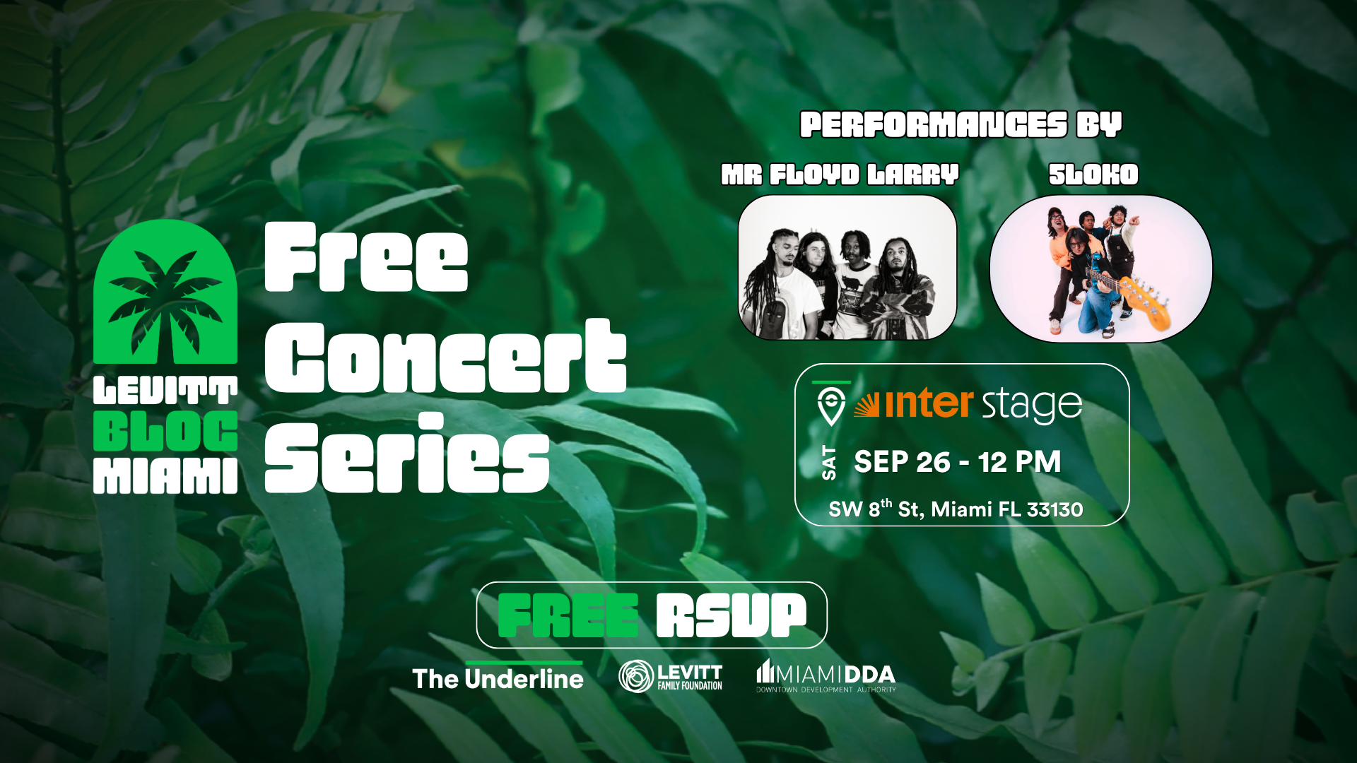 Free Concert Series at the Underline 
