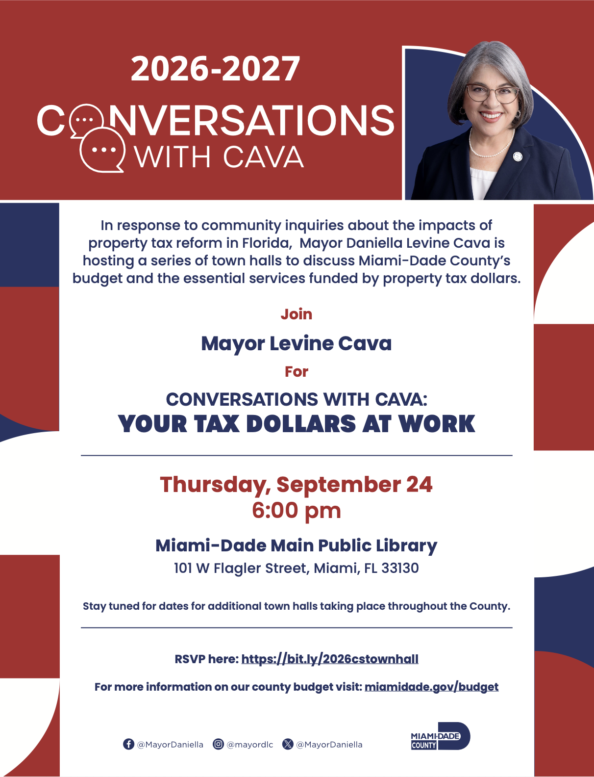 Miami Dade County Town Hall Budget Meeting 