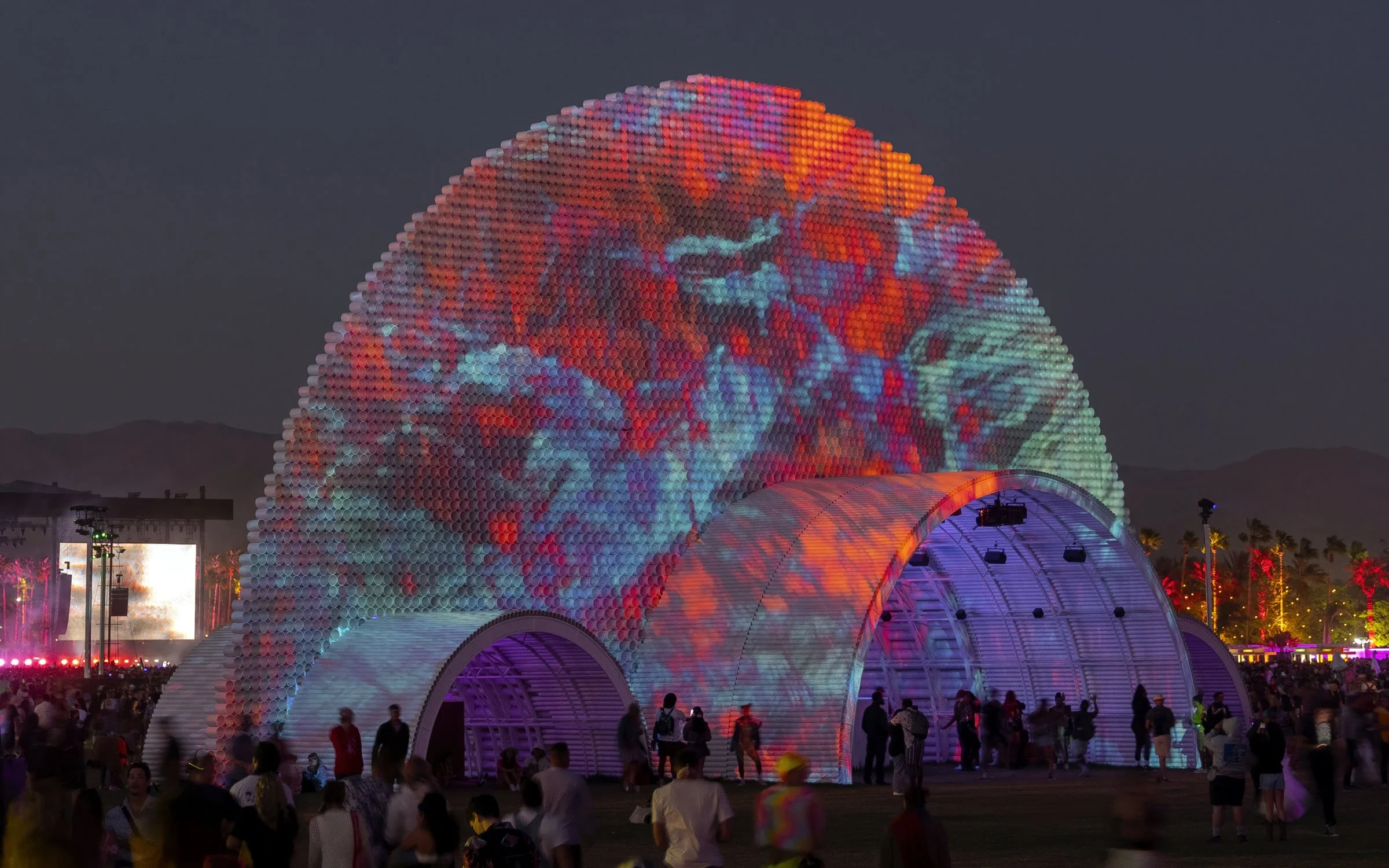 Circular Dimensions x Microscape by Cristopher Cichocki - Coachella 2022