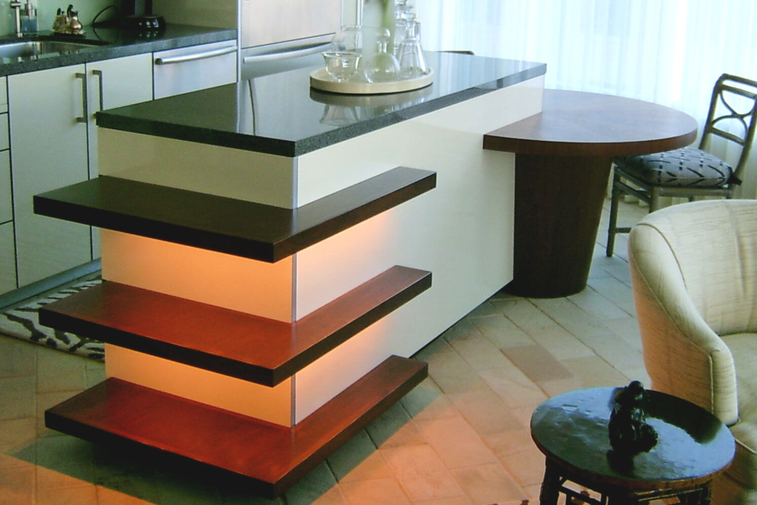 Customized kitchen island - SF Home Concierge - Aaron Seymour