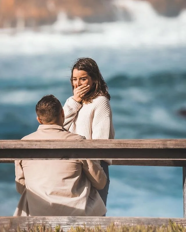 ❤️ Happy Valentine&rsquo;s Day!❤️ Lucky to capture and share these special moments, especially with close friends.

We spent an afternoon scouting this cliffside vista point in #BigSur, California for the best vantage point of this proposal by @j.mor