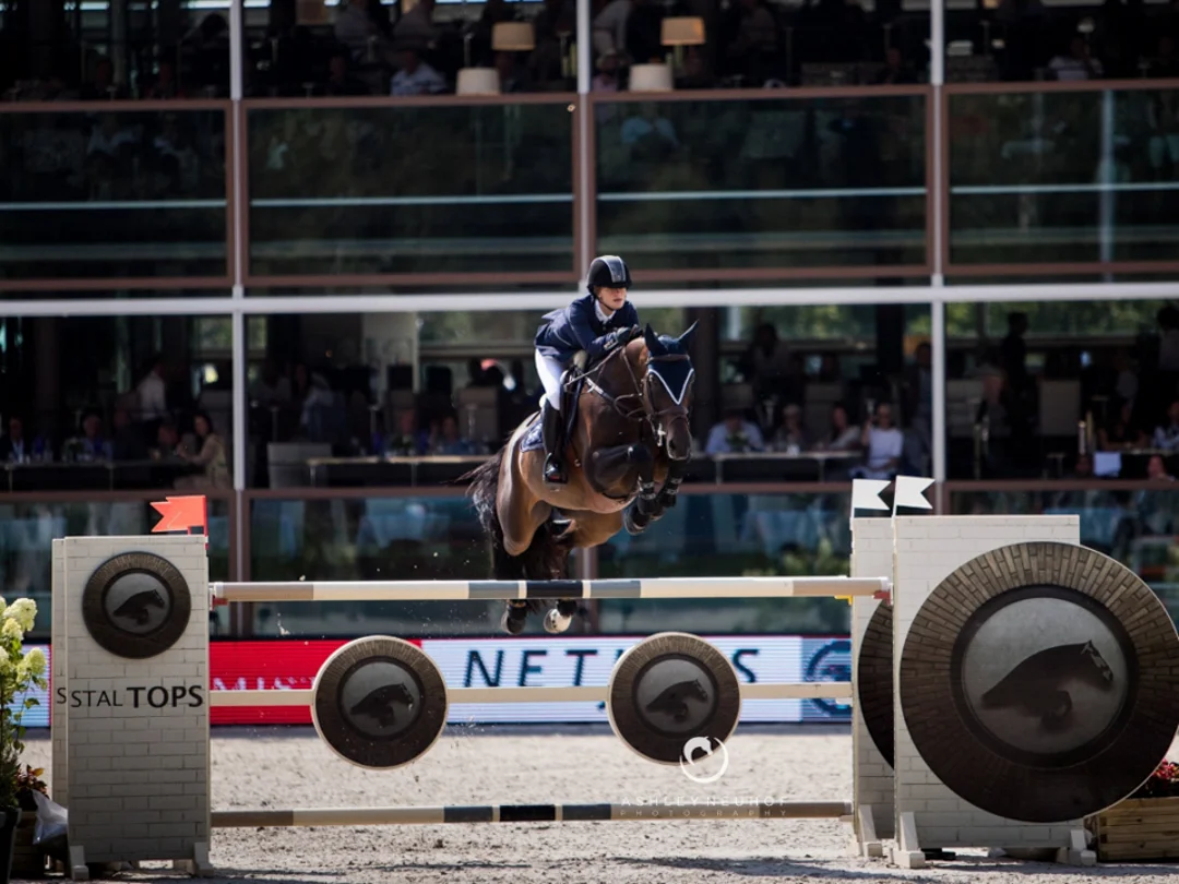 Jenn Gates and Dolinn at GCT Valkenswaard. Photo by Ashley Neuhof Photography.