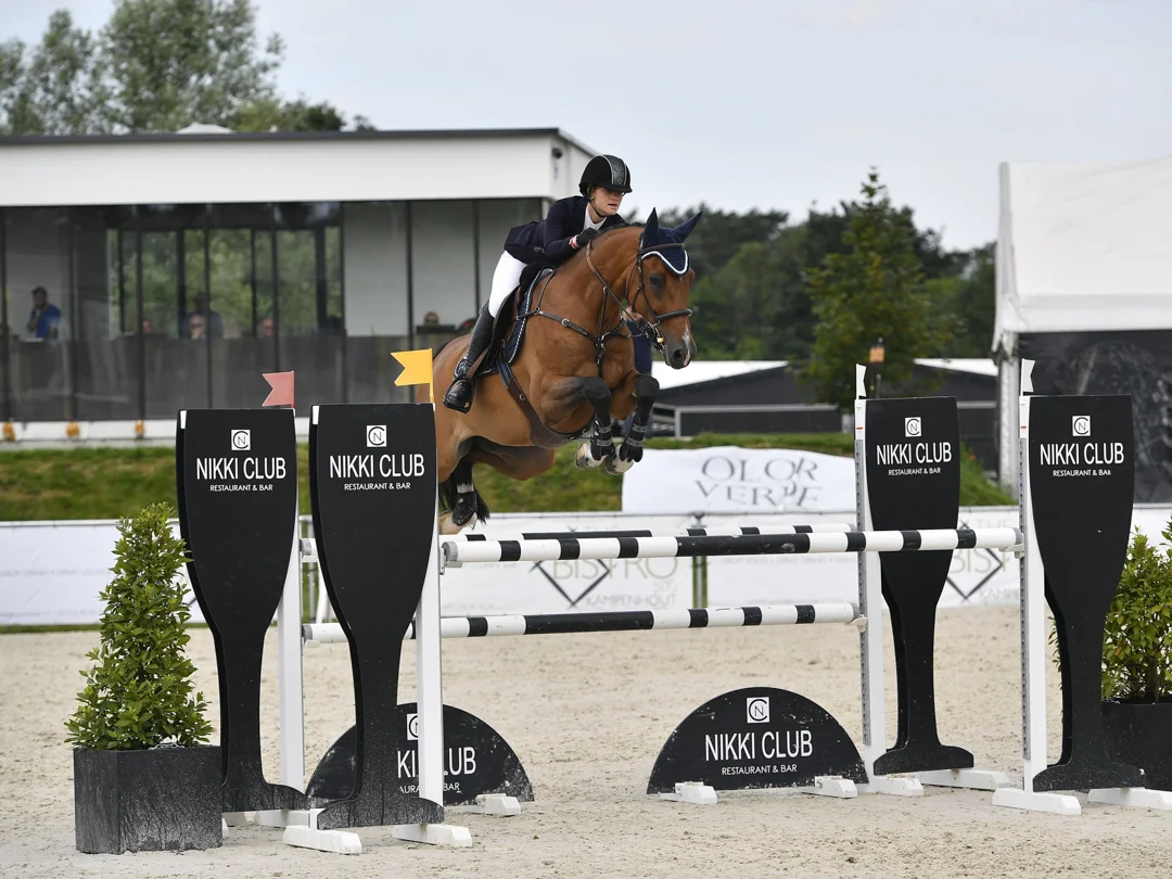 Jenn Gates and Monaco at Boneiden CSI 3*, Belgium. Photo by Pegasus Photo Creations.