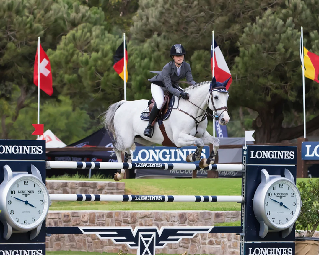 Jenn Gates and Pumped Up Kicks at the 2017 Del Mar World Cup Qualifier. Photo by McCool Photography.