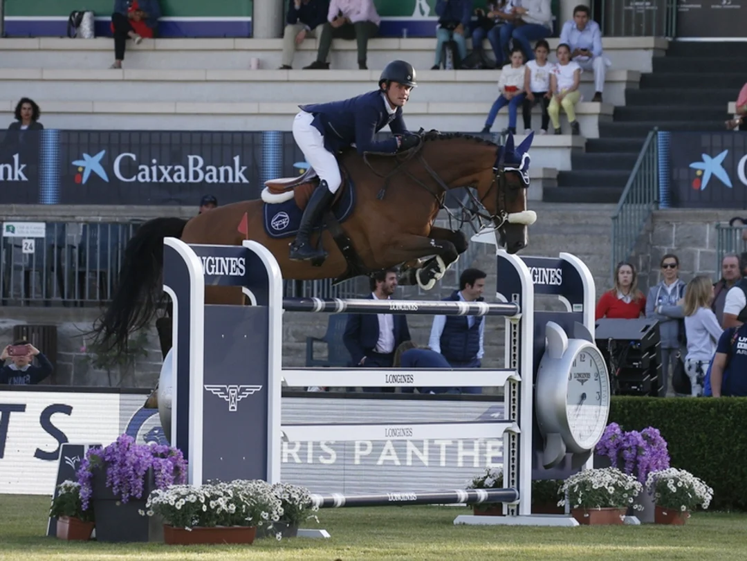 Darragh Kenny and Cassini Z at the 2018 Global Champions League of Madrid. Photo by Sportfot.