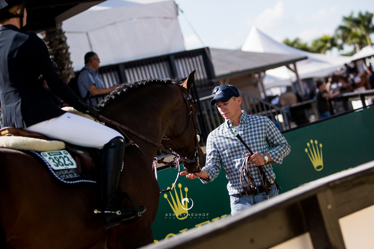 The Evergate Stables Team at Winter Equestrian Festival 2019. Photo by Ashley Neuhof Photography.