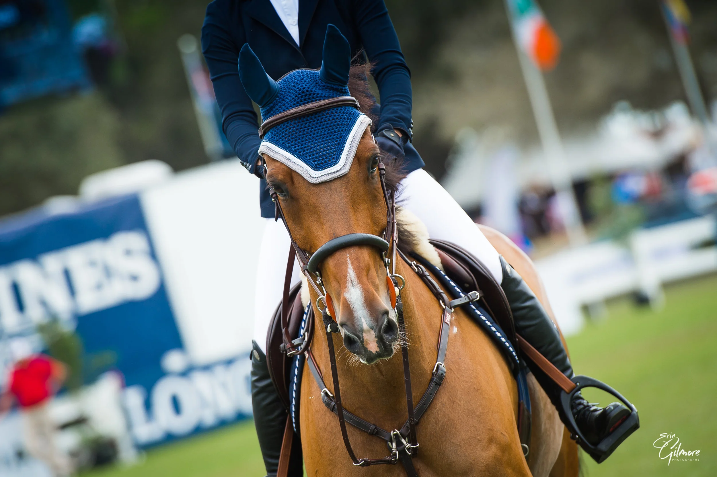 Jenn Gates and Monaco at Live Oak International 2019. Photo by Erin Gilmore Photography.