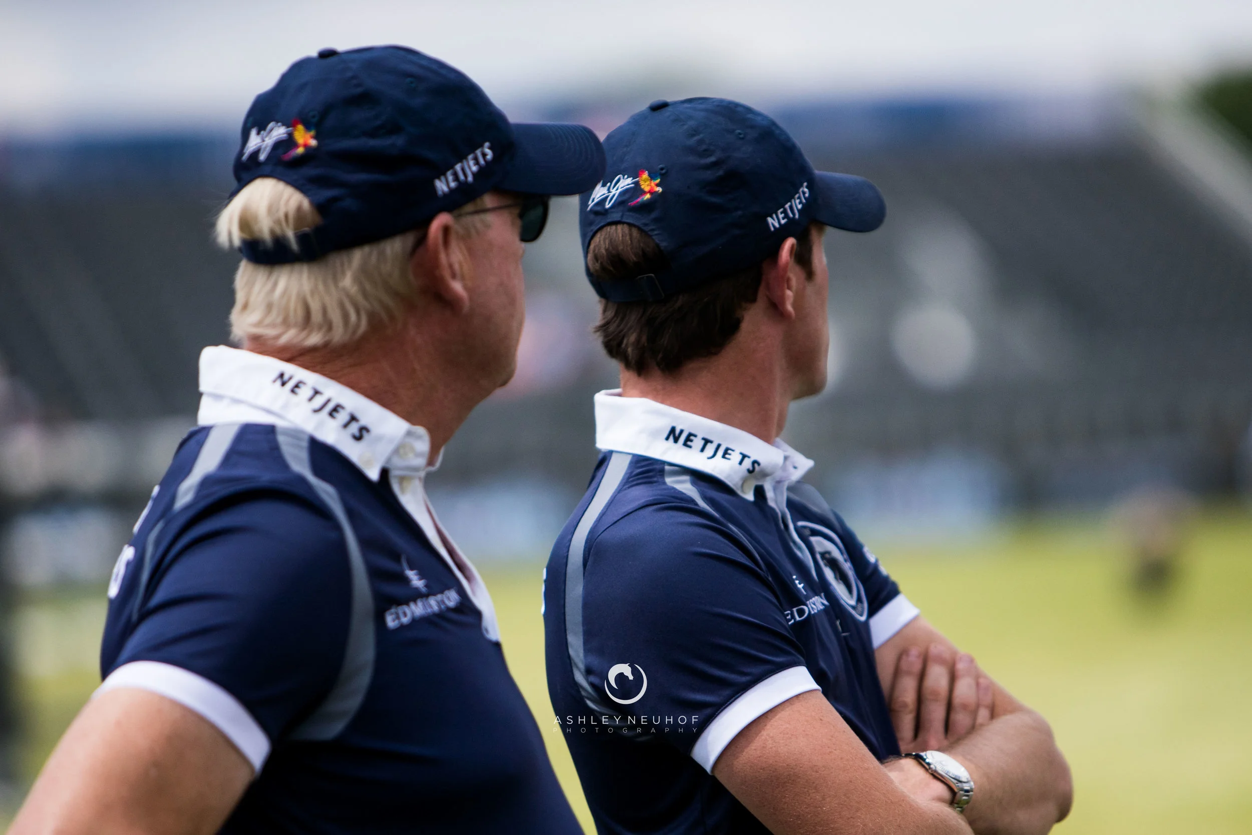 The Paris Panthers Team at Global Champions League of Chantilly 2019. Photo by Ashley Neuhof Photography.