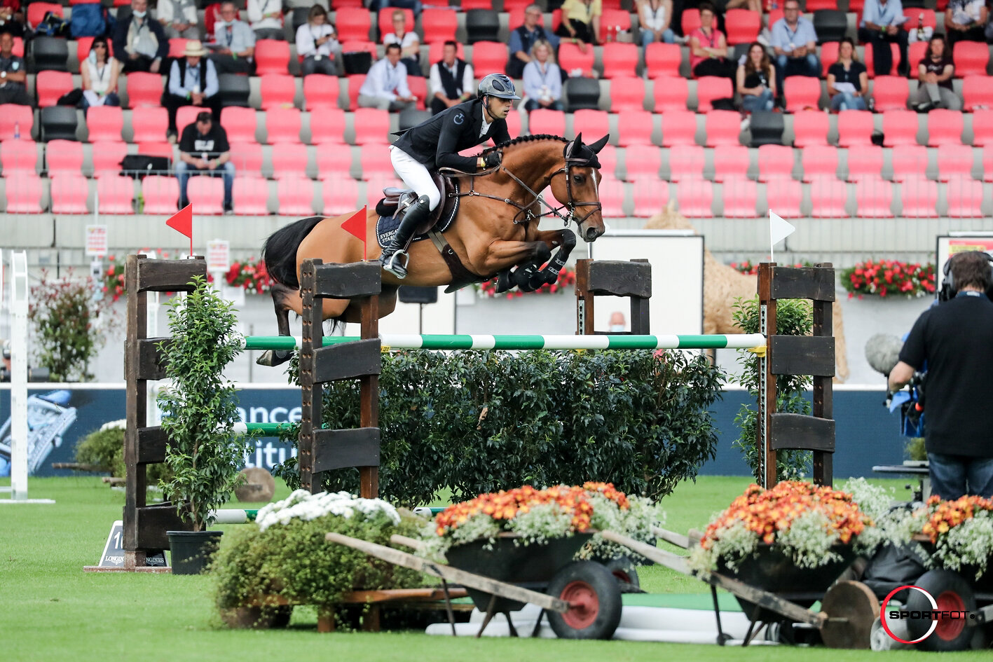 Nayel Nassar and Igor van de Wittemoere in St. Gallen