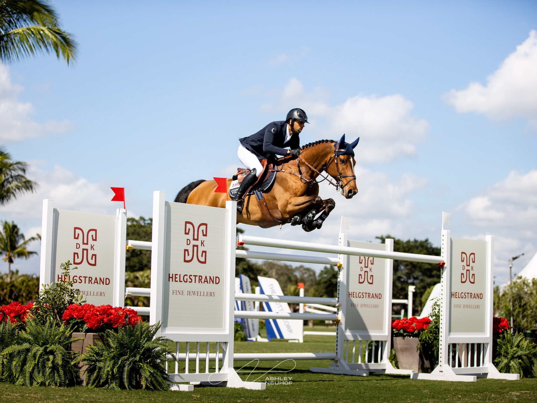 Nayel Nassar riding Igor van de Wittemoere at WEF 2023. © Ashley Neuhof Photography.