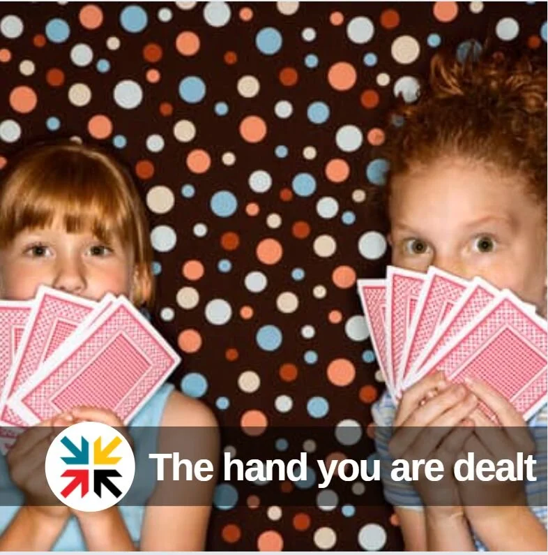 The hand your dealt