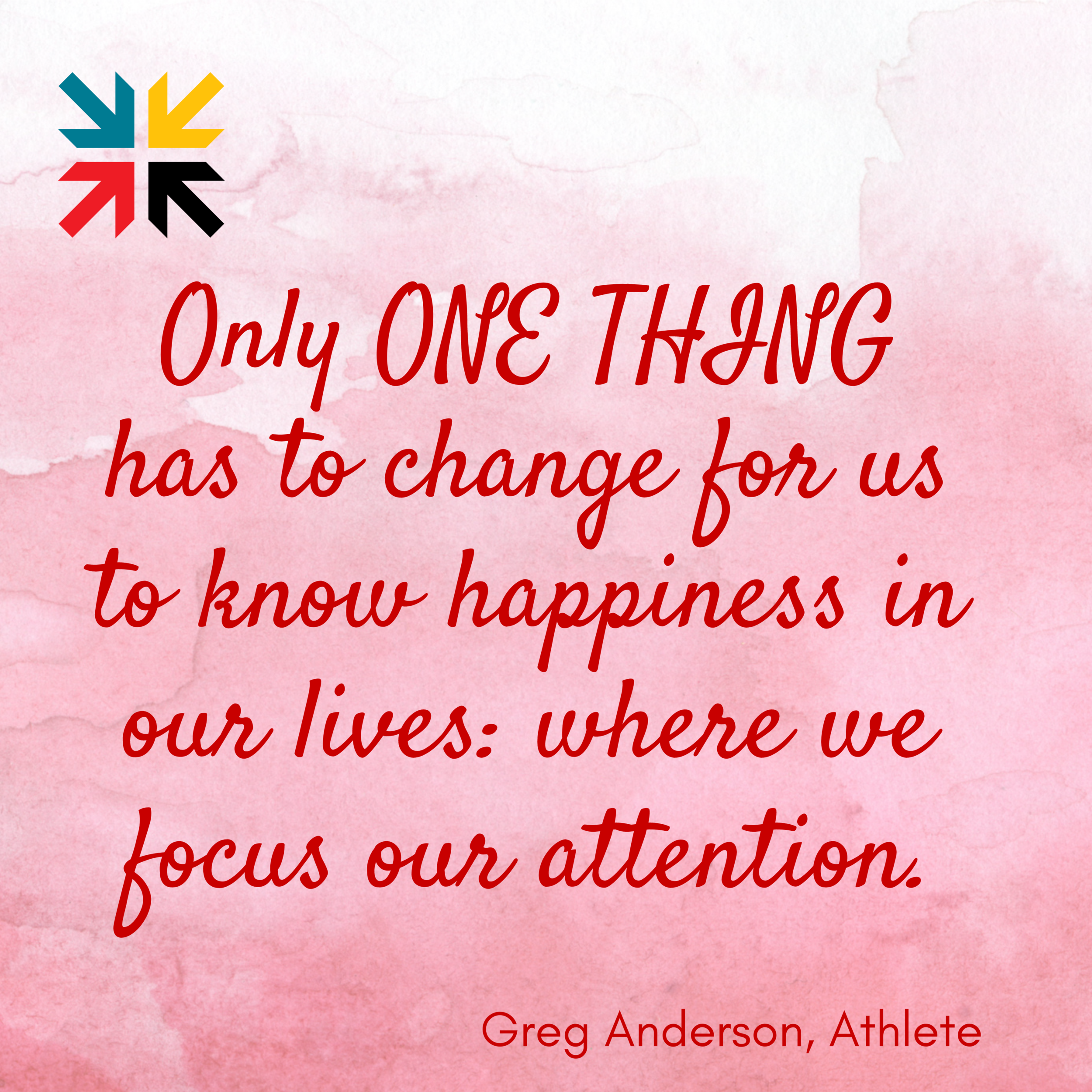 Change ONE THING
