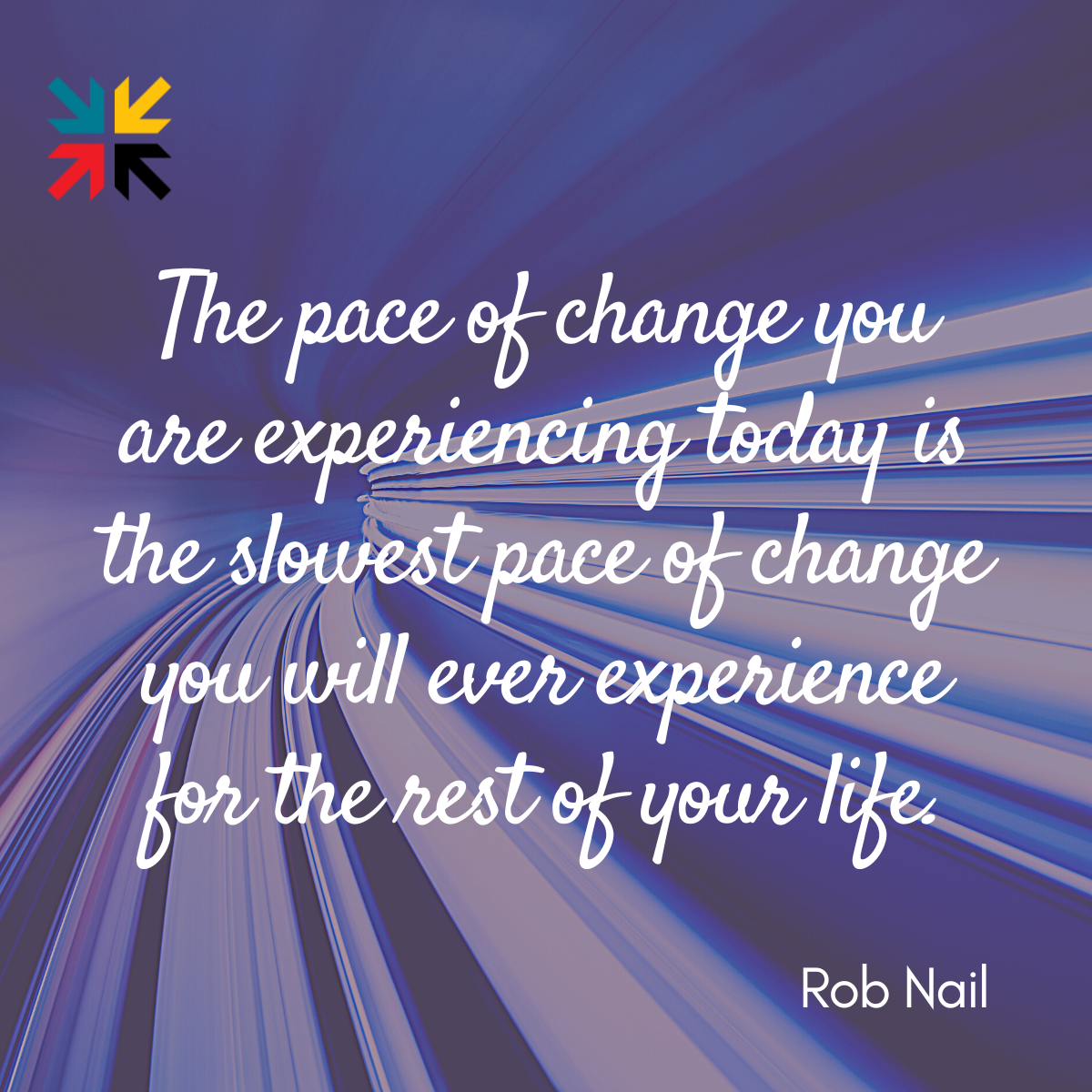 The pace of change