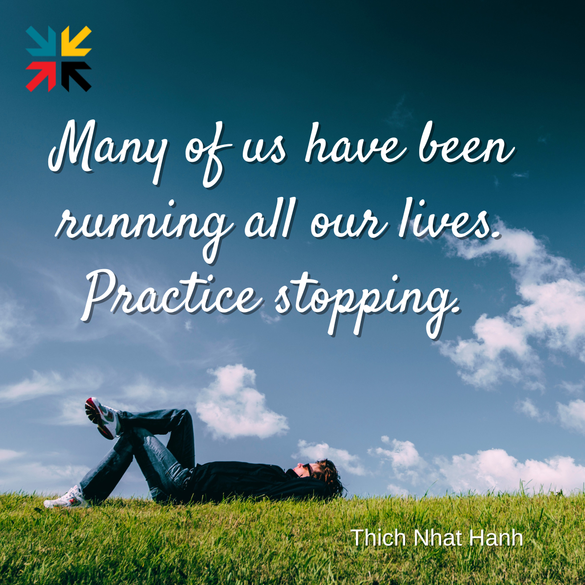      

 
   It seems that a lot of people I know have been running very hard right now.   It's easy to get swept up in the never-ending urgent.   Take time to break out of the rushing mindset this weekend (if it is a weekend for you) and take some ti