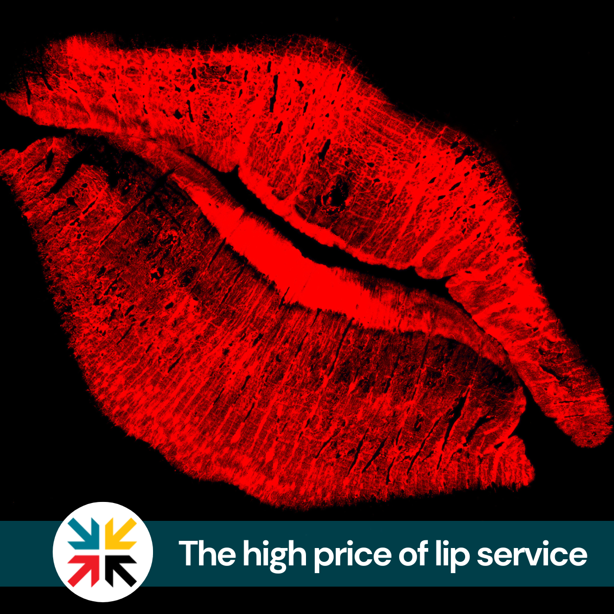 How would you like to pay - lip service or attention