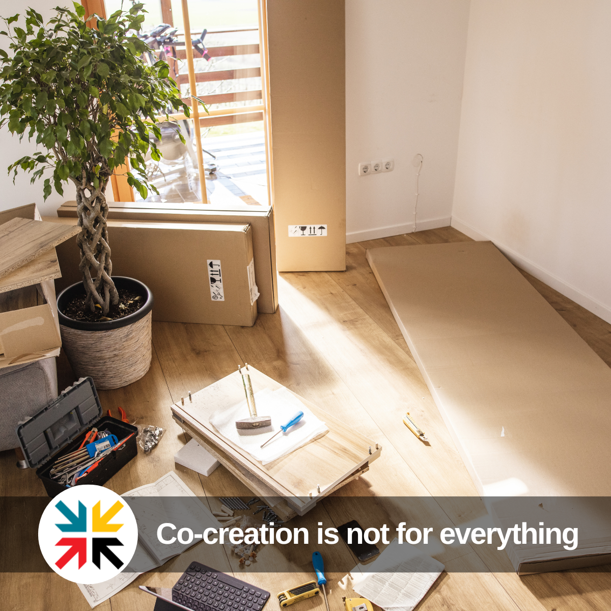 Cocreating is not for everything