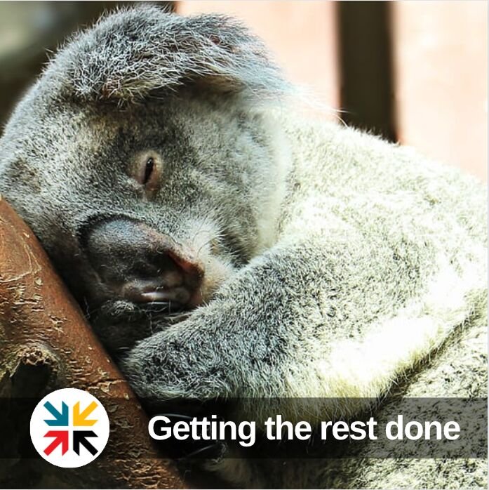 Getting the rest done