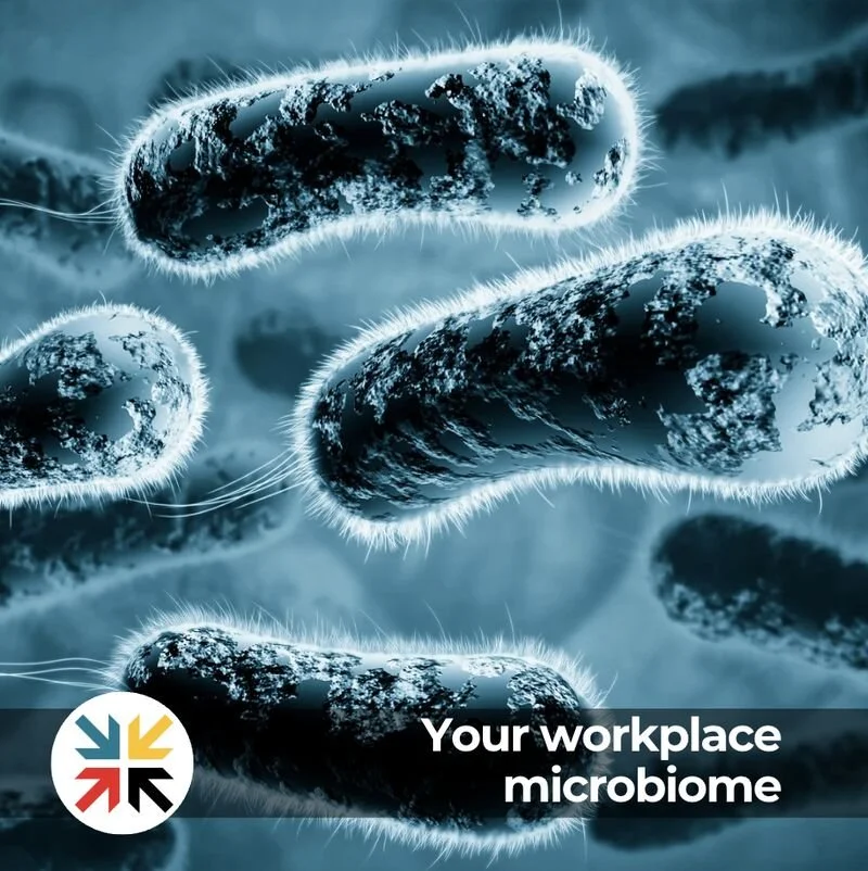 Your workplace microbiome