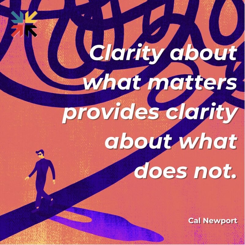 Clarity on what matters