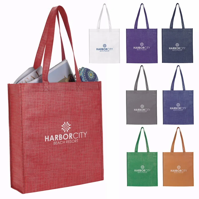 Non-Woven Shimmer Totes