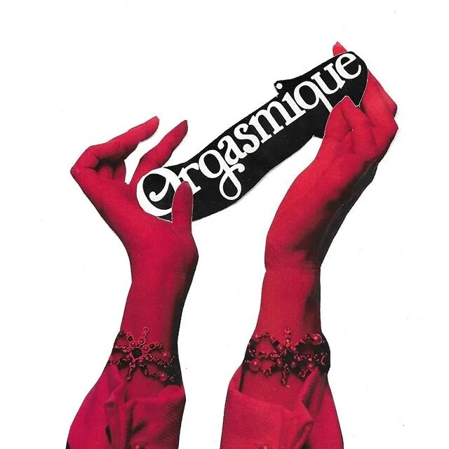 Orgasmique. #handcutcollage #eroticcollage #collageart #collageartwork