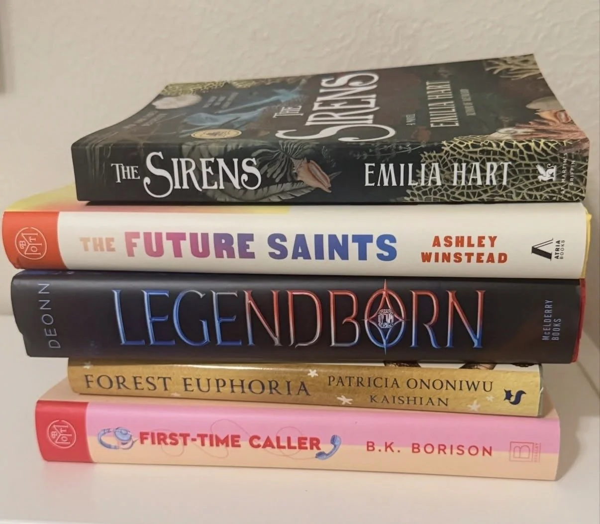 TBR : Current Book Stack + A Few Added to My List 