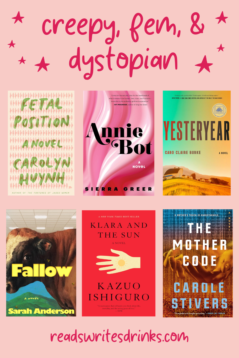 Creepy, Fem, &amp; Dystopian Reads for Spooky Season