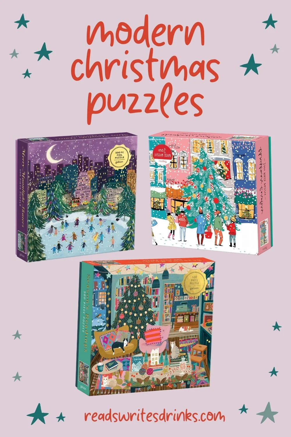 Modern Holiday Puzzles for Cozy Season 