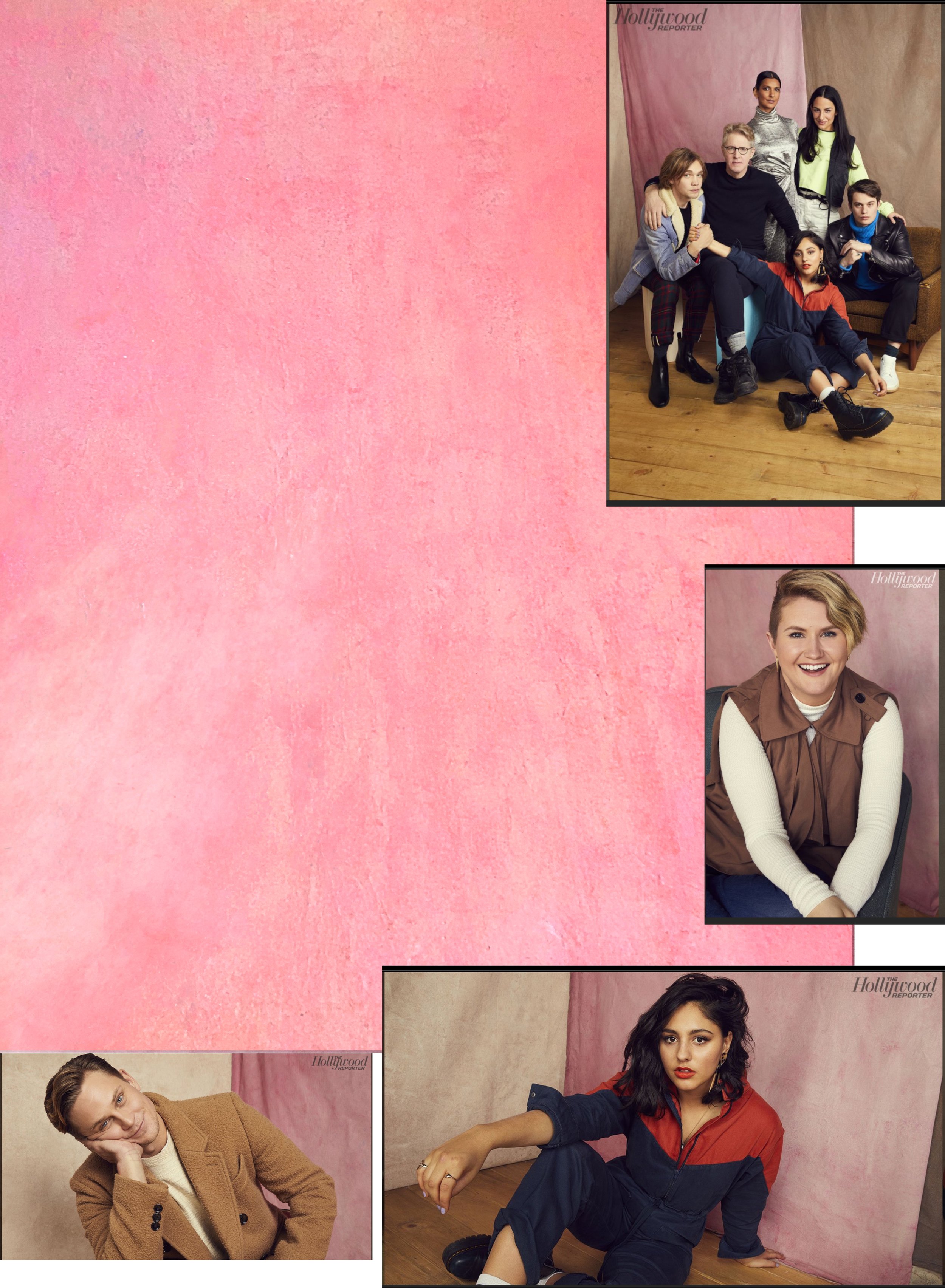 Pink Textured Backdrop (no gravity). 12x20