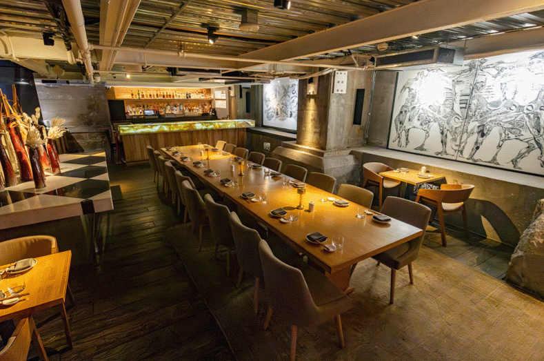 Mrs Fish Lower Level Large Party Table