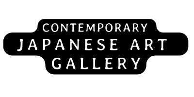 Text reads "Contemporary Japanese Art Gallery" on a black background.