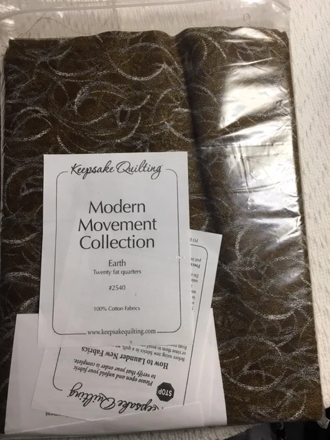 Modern Movement Fat Quarters - Earth