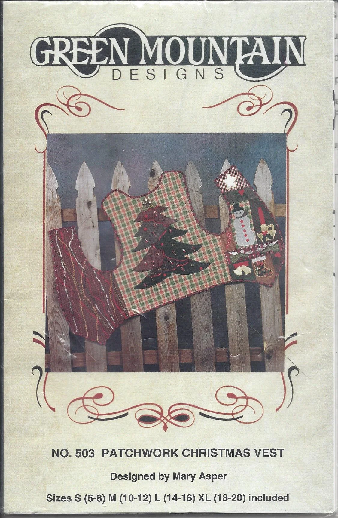 Patchwork Christmas Vest