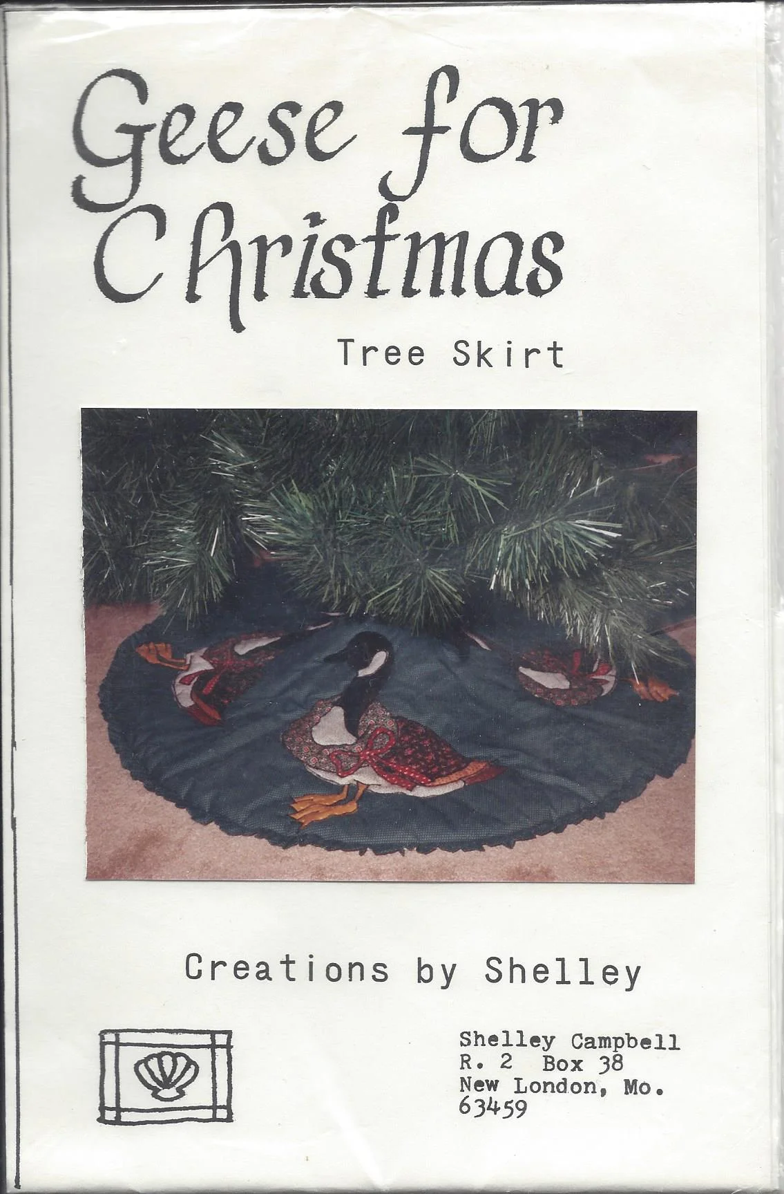 Geese for Christmas Tree Skirt