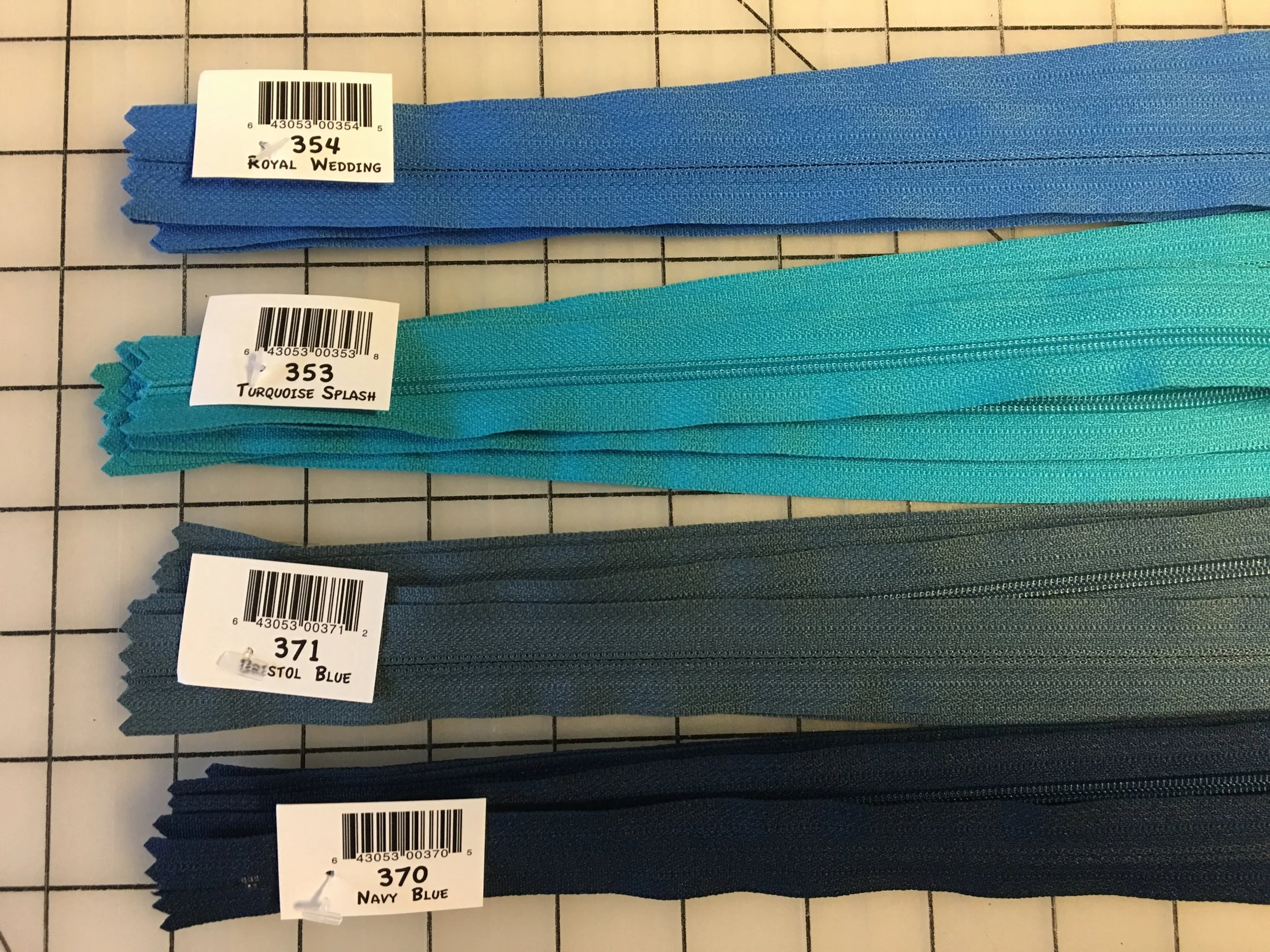 14" Zipper Bundles-6 per bundle