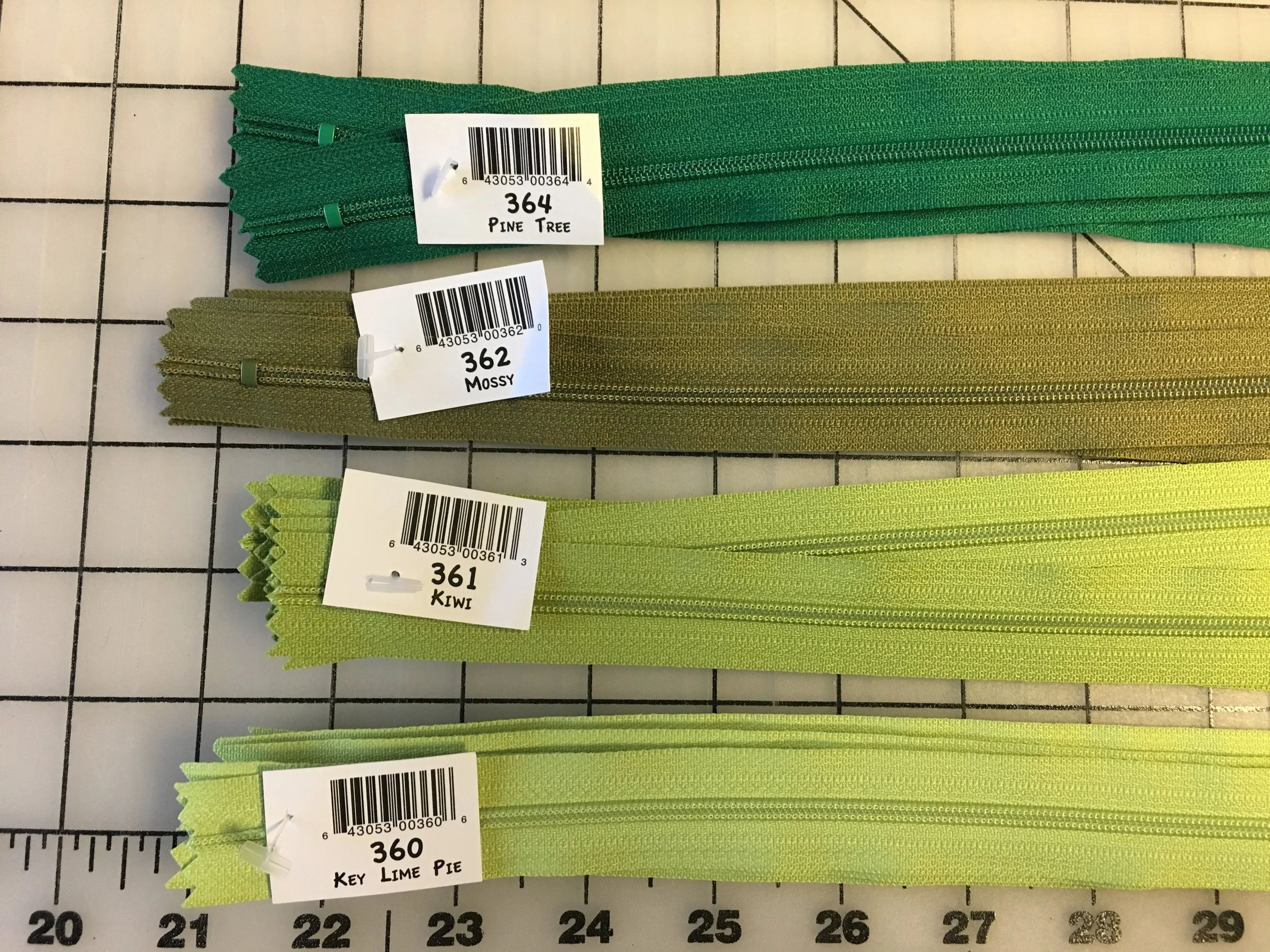 14" Zipper Bundles-6 per bundle