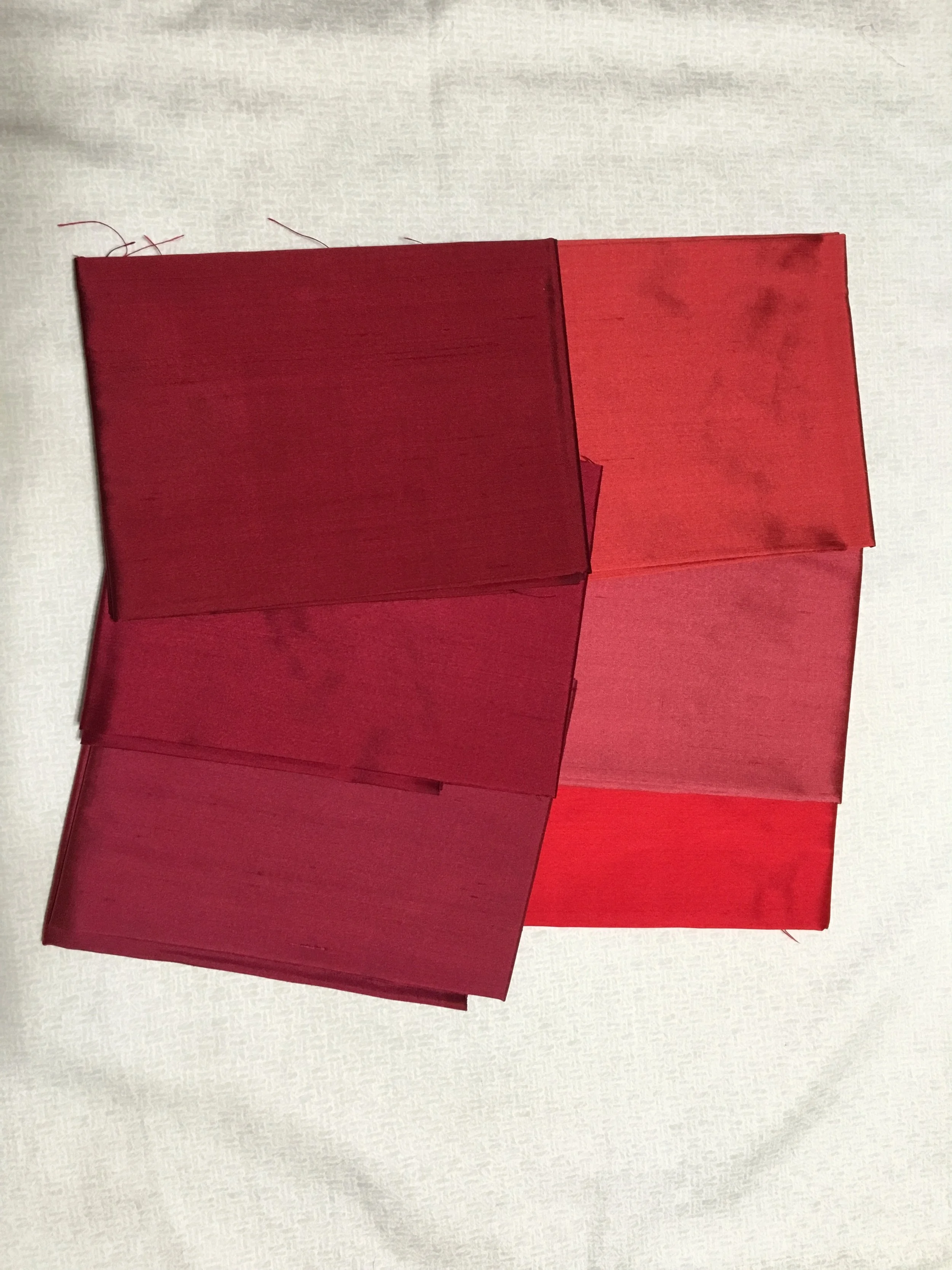 Libas Limited-Silk Dupioni-Red Roses 