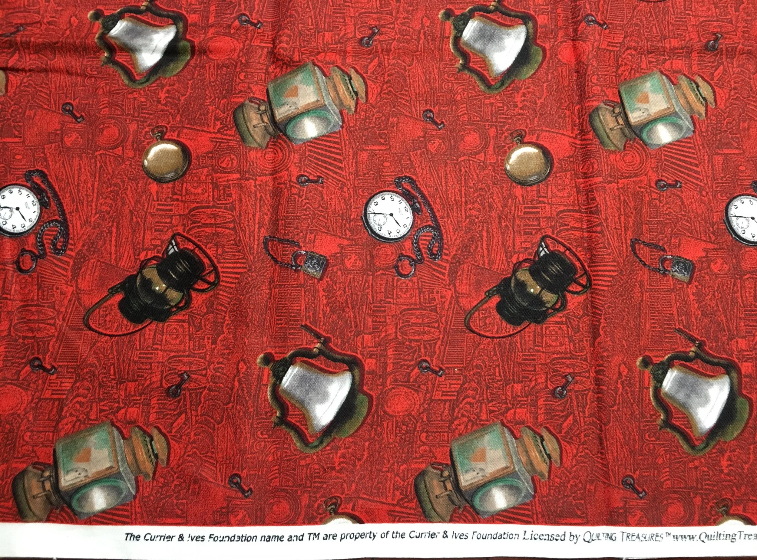 3/4 Yard  Currier &amp; Ives