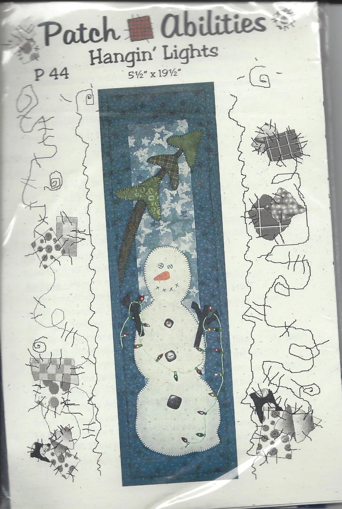 Hangin' Lights 5 1/2" X 19 1/2" Wall Hanging