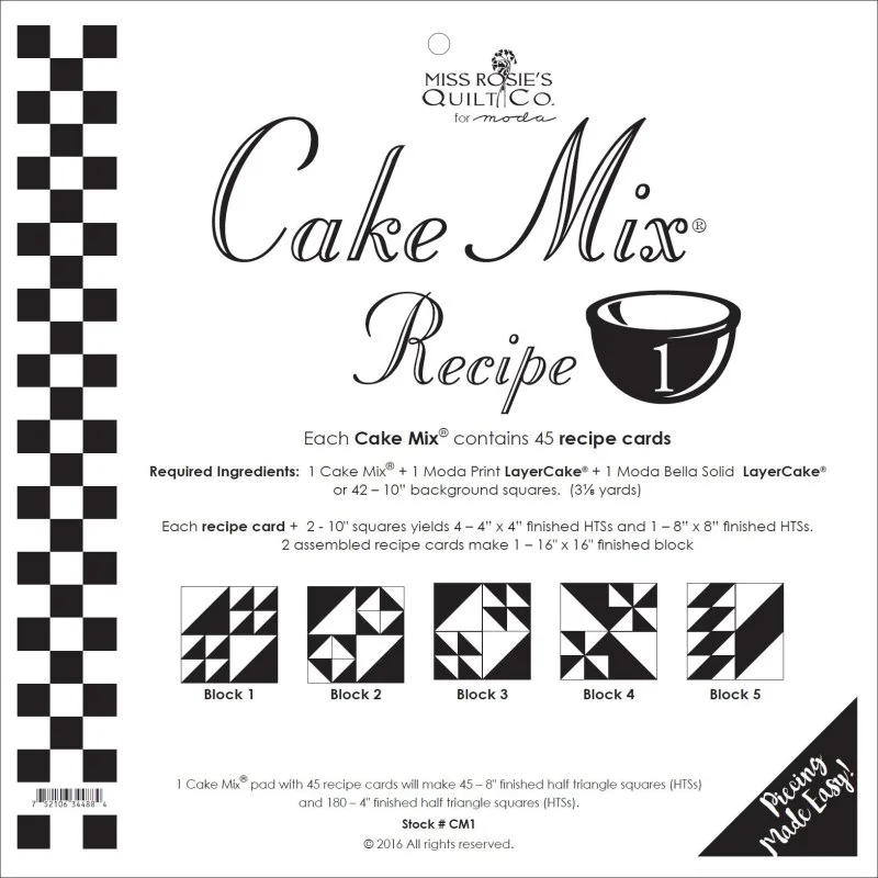 Cake Mix Recipe - 1