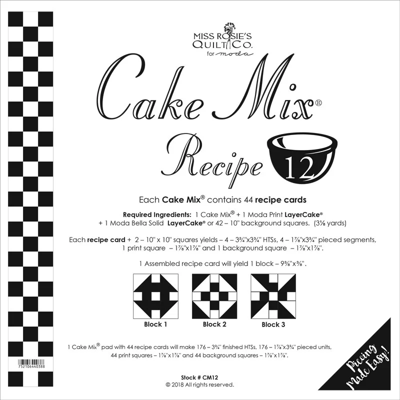 Cake Mix Recipe - 12