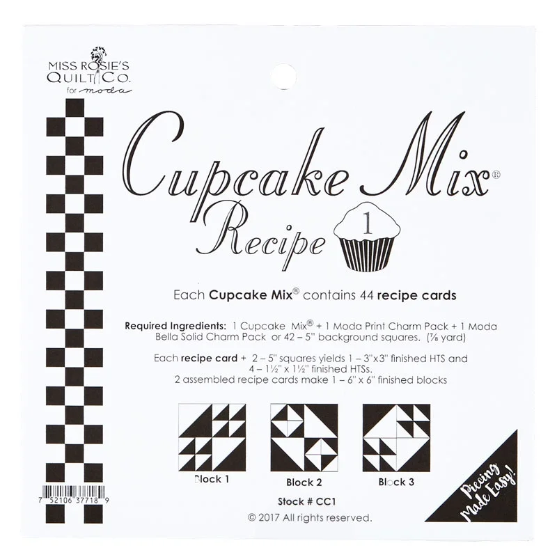 Cupcake Mix Recipe - 1